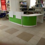 ספריית קלנסווה דלפק ראשי